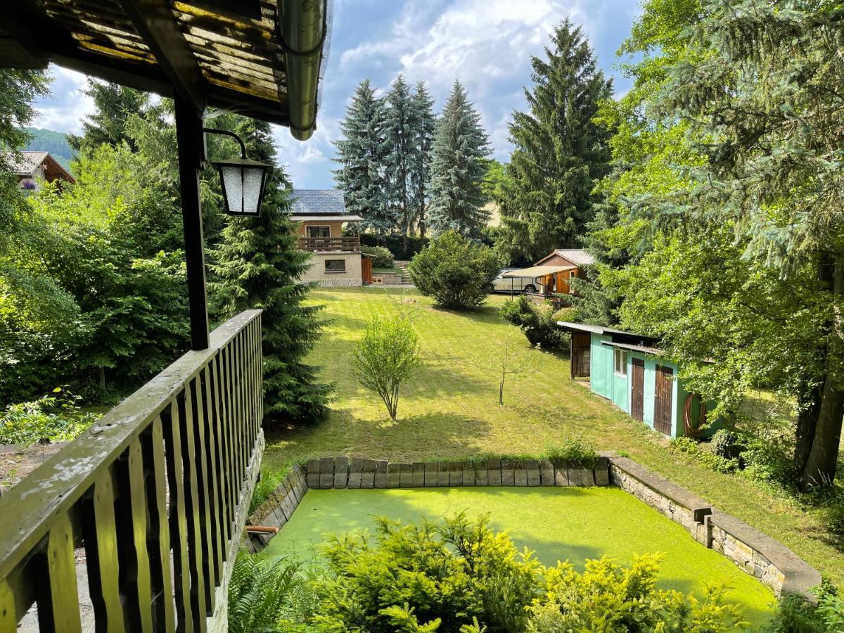 Vila Residenz Waldfrieden Garnsdorf Exteriér fotografie